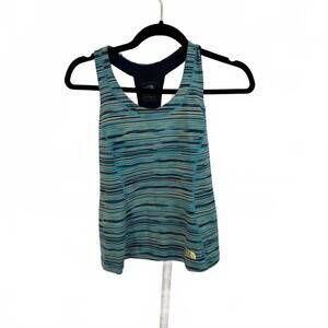 The North Face Vaporwick Razorback Striped Tank Top Womens Activewear